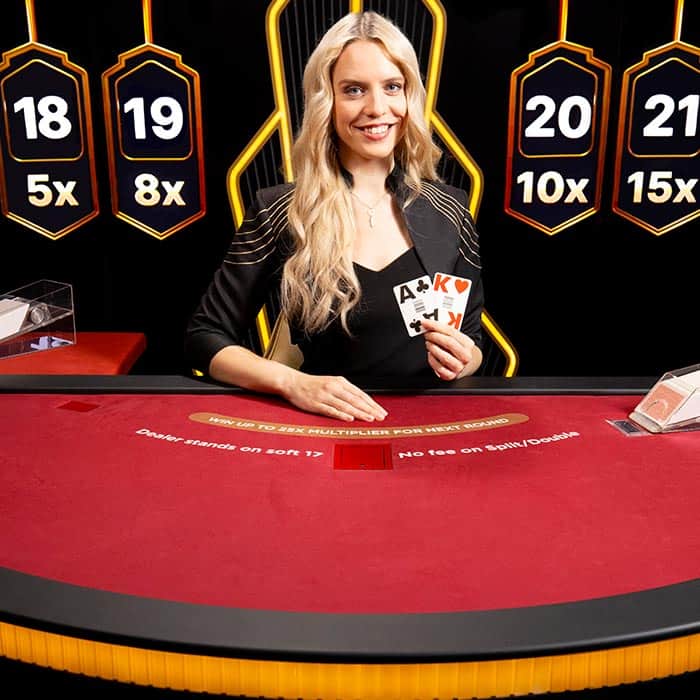 Blackjack online em cassinos virtuais e ao vivo