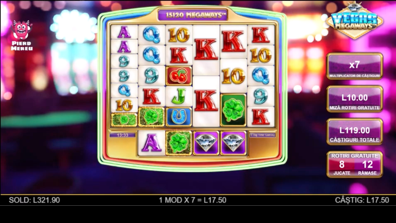 Vegas Megaways™ Slot | Play for Free or with Bonus | Evolution