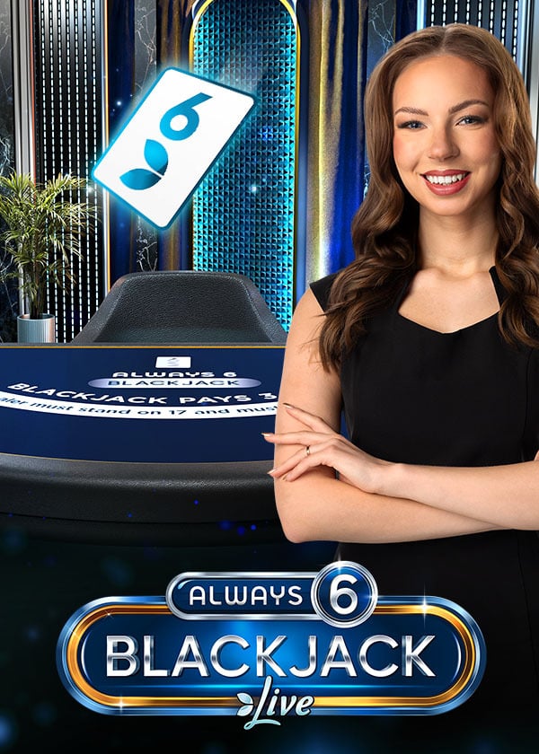 Always 6 Blackjack poster